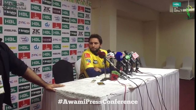 Shahid Afridi Reply on Wahab vs Ahmad FIGHT PSL T20 2016