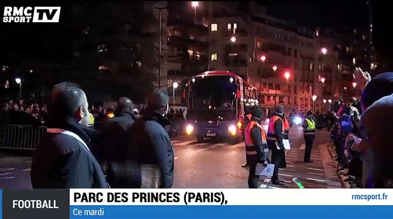 PSG - Chelsea : les joueurs du PSG sont arrivés au Parc des Princes