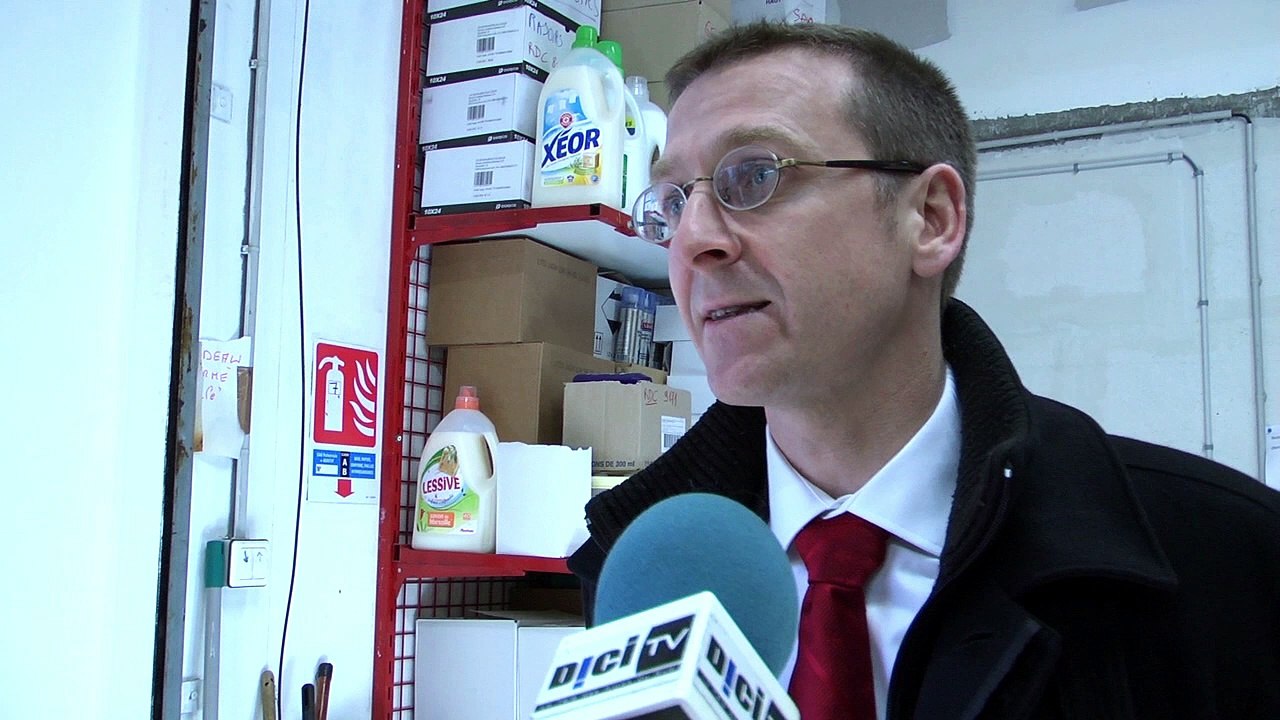 D!CI TV - "Un déplacement de reconnaissance du travail effectué" pour le préfet dans les locaux des Restos du Coeur