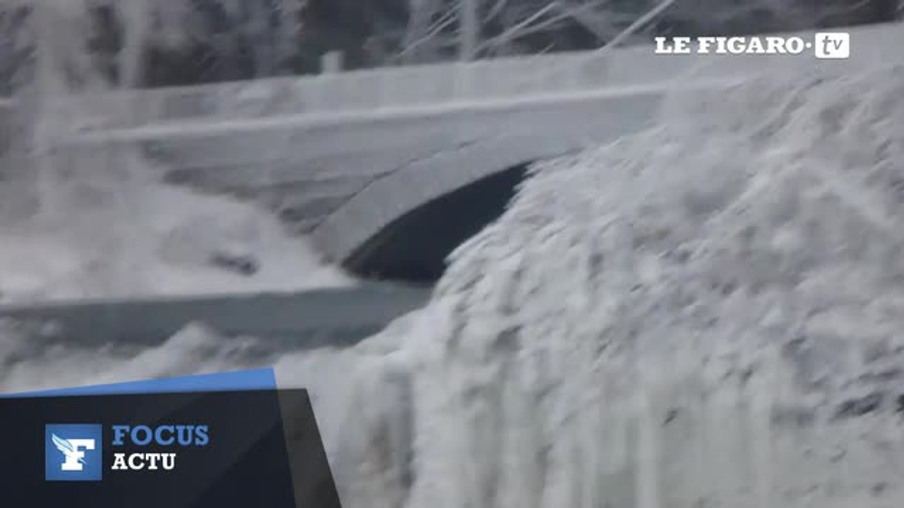 Quand l'hiver fait geler les chutes du Niagara