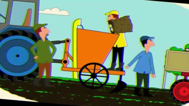 Animations grue, pelle, tracteur, tracteur bébé