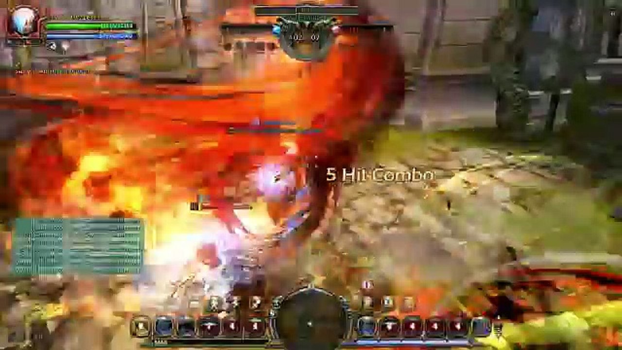 Dragon Nest PvP Abyss Walker vs. Dark Avenger