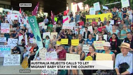 Australia under fire over possible deportation of baby
