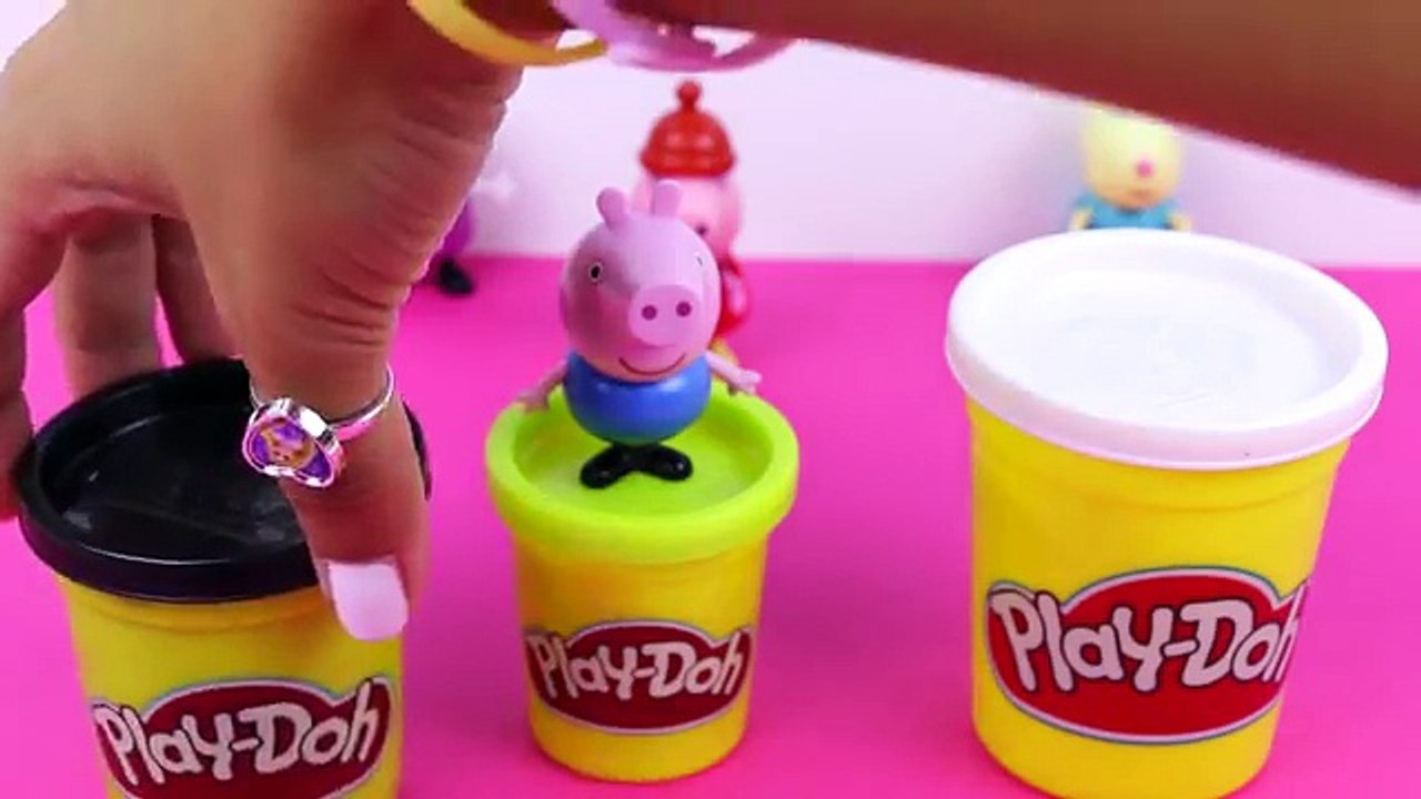 New Peppa Pig Halloween Play Doh Costumes Ghost Maleficent Dress Up