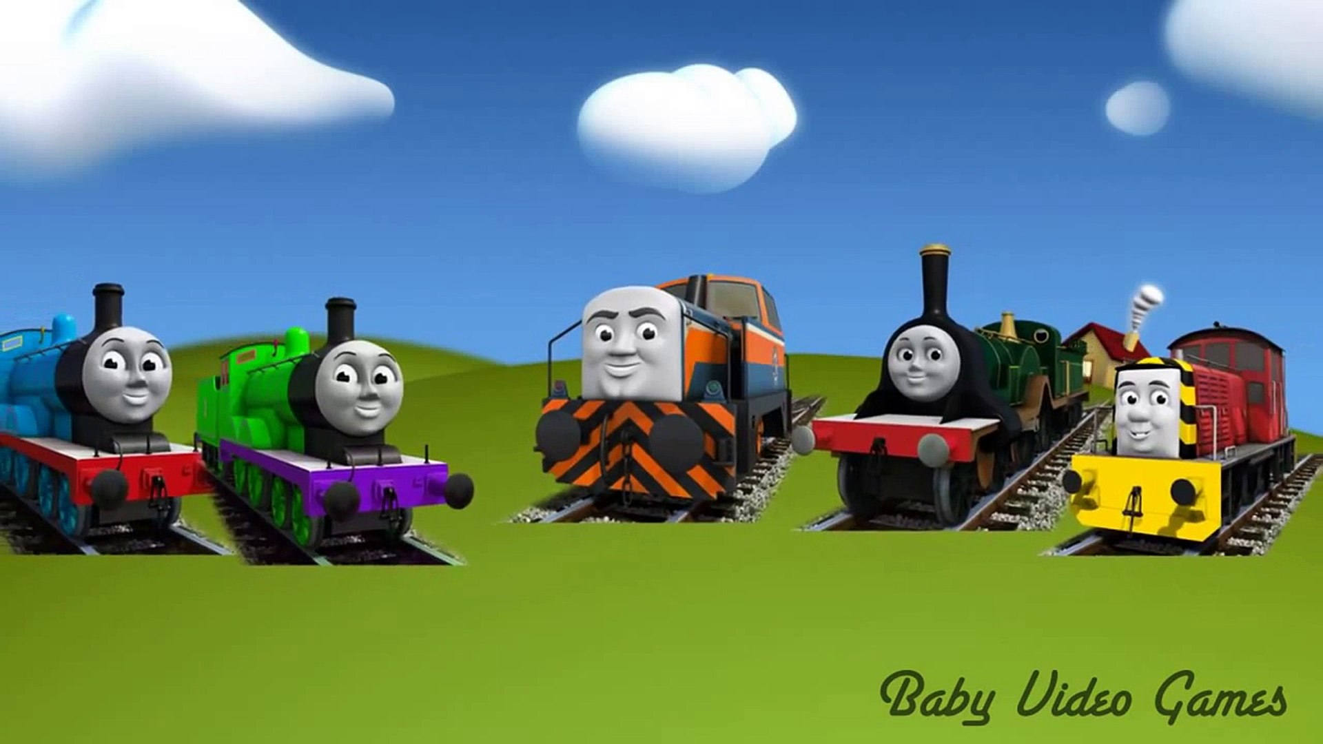 Thomas the train Cartoon for Children Baby Music Education Song Fan Made -  video Dailymotion