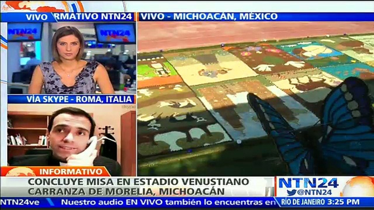 Papa Francisco ha animado a aquellos sacerdotes que luchan contra la violencia en México: padre Cristian Mendoza a NTN24