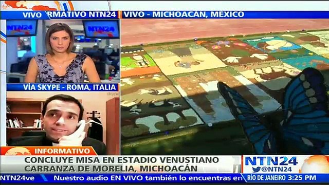 Papa Francisco ha animado a aquellos sacerdotes que luchan contra la violencia en México: padre Cristian Mendoza a NTN24