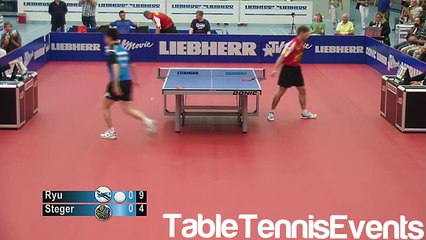 Ryu Seung Min Vs Bastian Steger Match 2 [German League 20122013]