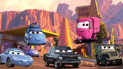 Pixar Disney Cars Characters with Nursery Rhymes Songs for Children