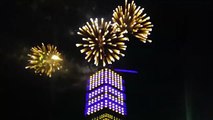 Fireworks on the launch of Pakistan's tallest building Bahria Icon Tower in Clifton, Karachi-SM Vids