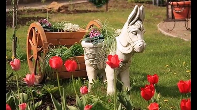 30 примеров чудесных кашпо для цветов для сада