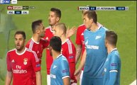 Jonas Gonçalves  Fight vs Artyom Dzyuba - Benfica vs Zenit - Champions League - 16.02.2016