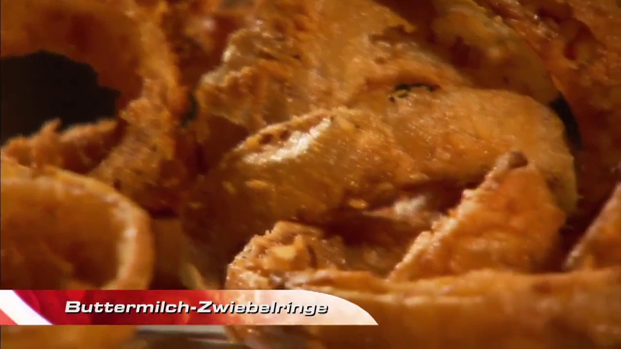 Frittierte Zwiebelringe