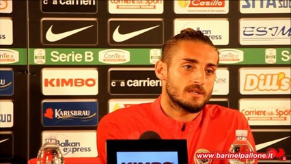 16/02/16 - Bari, parola a Tonucci: "A mio agio con Camplone, a Bari sto bene. Ora, però..."