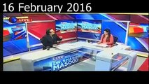 Live With Dr Shahid Masood 16th February 2016