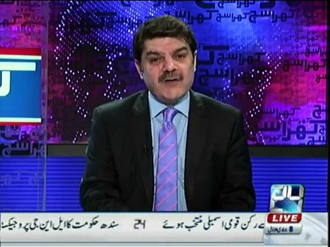 Mubashir Luqman hardly criticizing Nawaz Sharif over his statement- Amazing intro