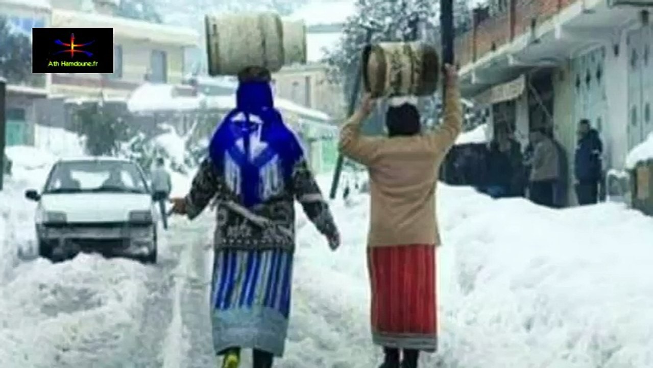 NEIGE EN KABYLIE 16 02 2016