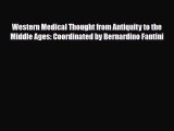 [PDF] Western Medical Thought from Antiquity to the Middle Ages: Coordinated by Bernardino