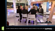 C à Vous – Bernard-Henri Lévy apporte son soutien à Nicolas Sarkozy et tacle Alain Juppé (Vidéo)