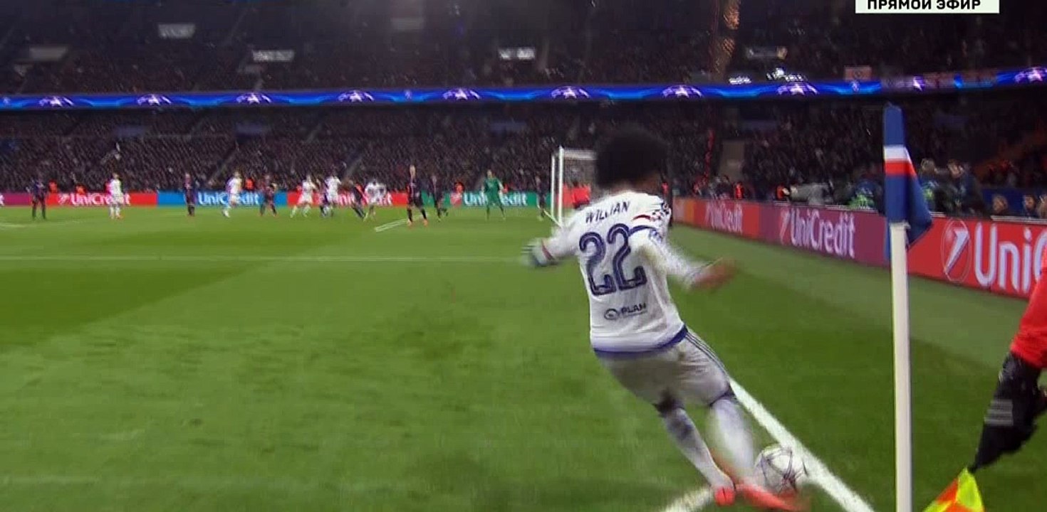 John Obi Mikel Goal - PSG 1 - 1 Chelsea - 16-02-2016