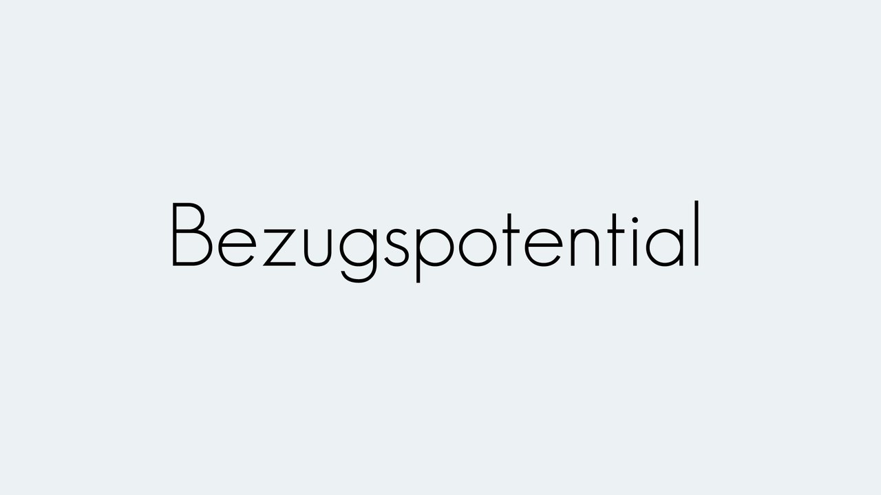 Bezugspotential | Grundbegriffe | Begriffserklärung