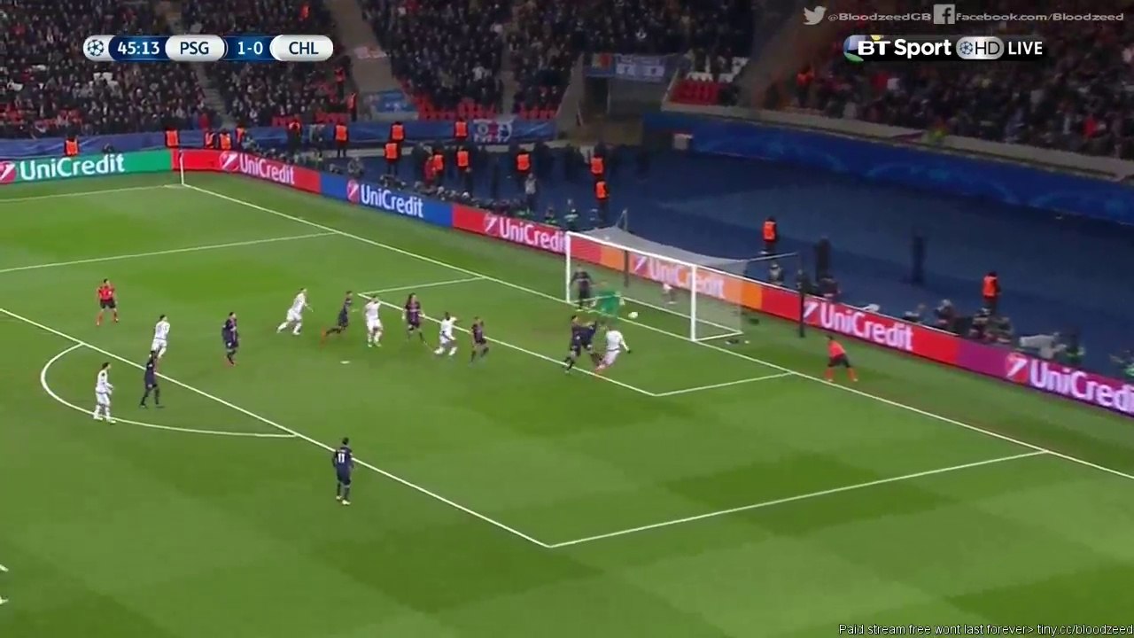 John Obi Mikel  Goal HD - PSG 1-1 Chelsea 16.02.2016 HD