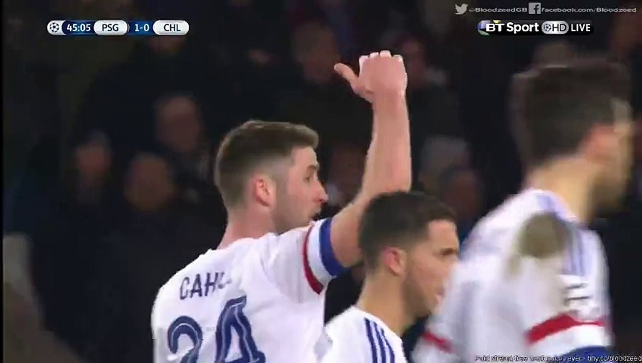 GOOOOAL  John Obi Mikel  - PSG 1-1 Chelsea 16.02.2016 HD