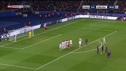 1st Half Highlights | PSG 1-1 Chelsea 16.02.2016 HD