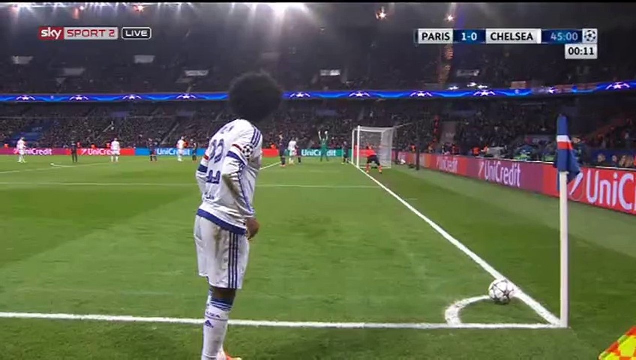 John Obi Mikel Goal HD - PSG 1-1 Chelsea - 16-02-2016