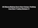 Download 245 Money Making Stock Chart Setups: Profiting from Short Trading (Volume 2) Ebook