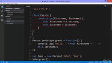 Learn and Understand NodeJS 040 - Javascript Aside - ES6 Classes