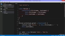 Learn and Understand NodeJS 040 - Javascript Aside - ES6 Classes