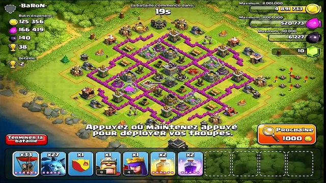 Clash of clans Le Low farming ! - Avoir de l or et élixir rapidement