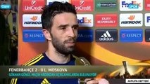 Fenerbahçe 2-0 Lokomotiv Moskova | Gökhan Gönül Tirübüne Çağrıldı ve Röportajı