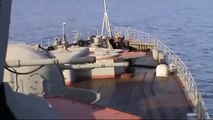 Guerra Anti-Pirataria no Mar - Navios russos contra um barco pirata