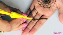 Traditional Indian Pakistani Mehndi Henna Design