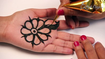2 Simple Arabic Mehndi Design Tutorials For Beginners