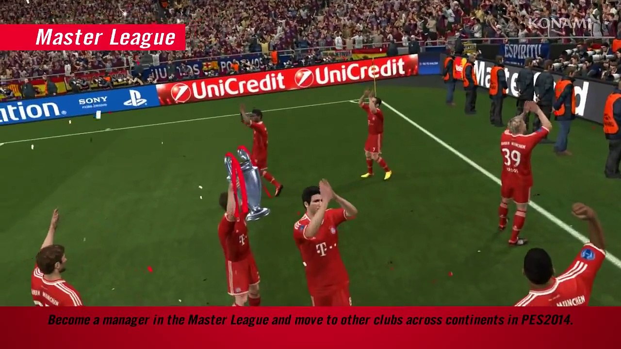 PES 2014 Master League Trailer (720p)