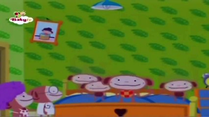 5 Miquitos saltando en la cama Cancion Infantil