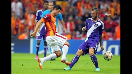 Galatasaray - Anderlecht maçından kareler