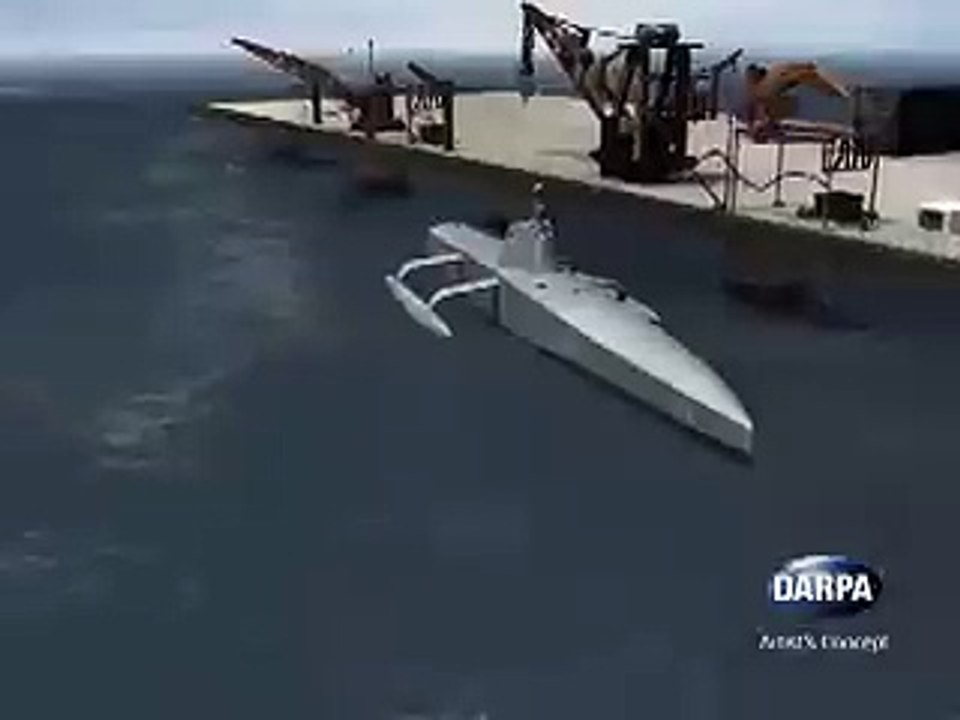 130-foot Unmanned Robot Ship