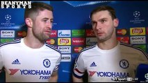 PSG 2-1 Chelsea - Gary Cahill & Branislav Ivanovic Post Match Interview