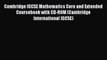 PDF Cambridge IGCSE Mathematics Core and Extended Coursebook with CD-ROM (Cambridge International