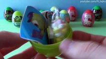 Sürpriz yumurta nasıl yapılır 12yumurta Miki Fare Peppa Pig Hello Kitty 2014 yeni