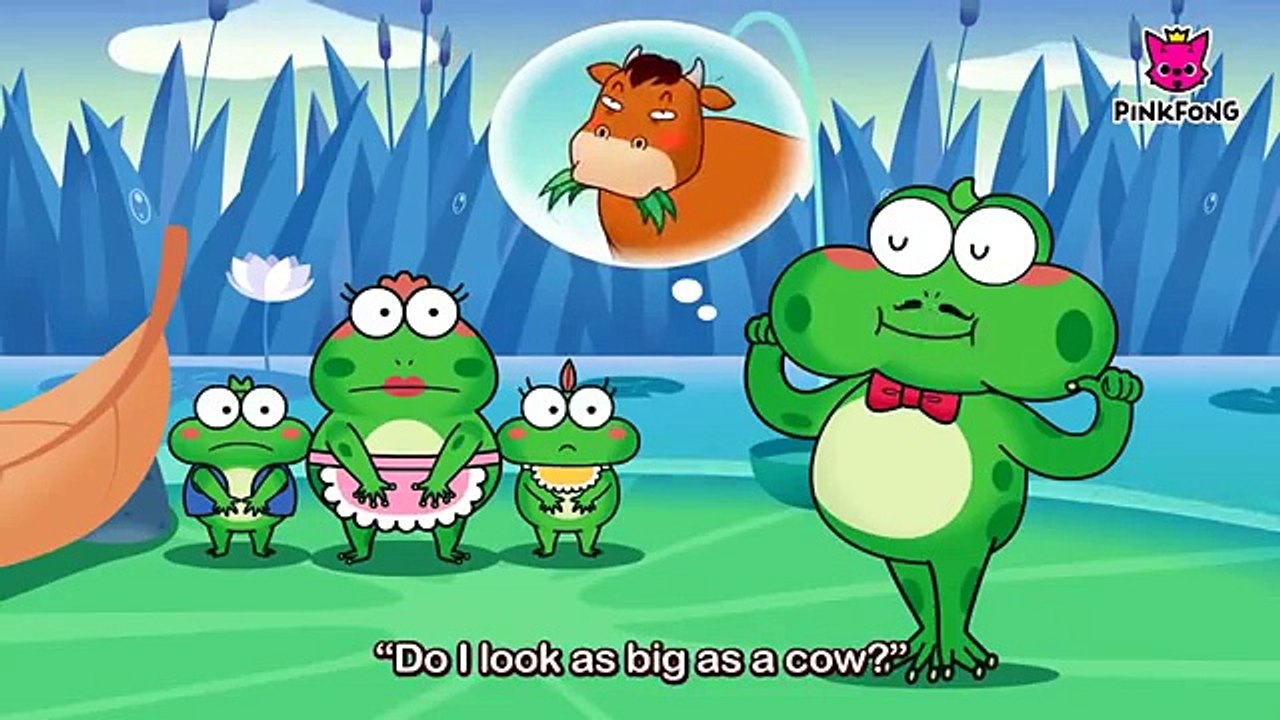 The Frog and the Cow | Aesops Fables | PINKFONG Story Time for Children