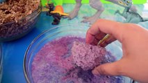 Dinosaur eggs Jurassic World toys Indominus Rex surprise fizzing hatching magic dino