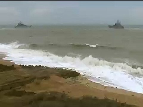 RUSSIA MILITARY DRILLS Near Feodosia, crimea and krasnodar region