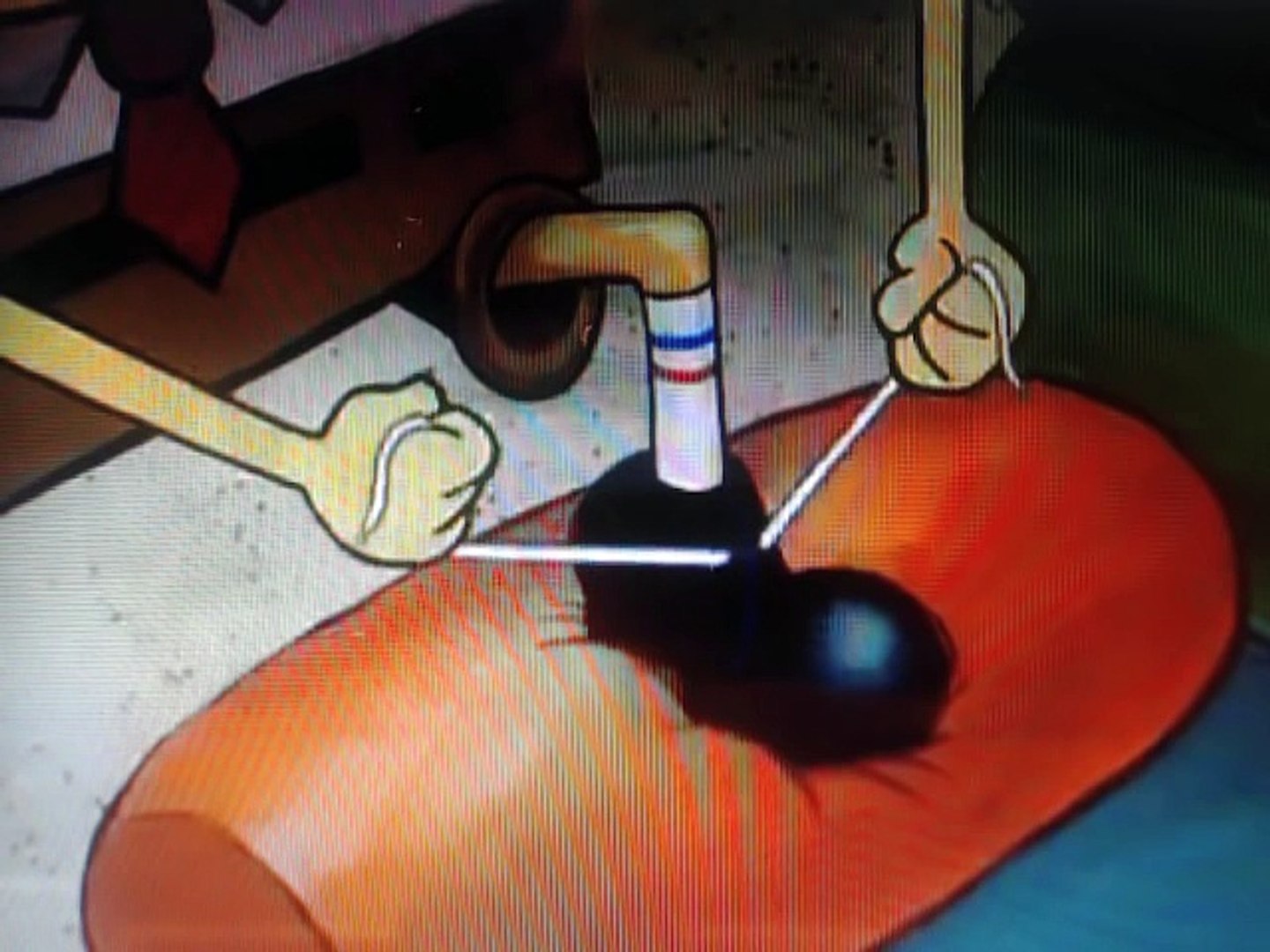 Spongebob your top shoe's untied