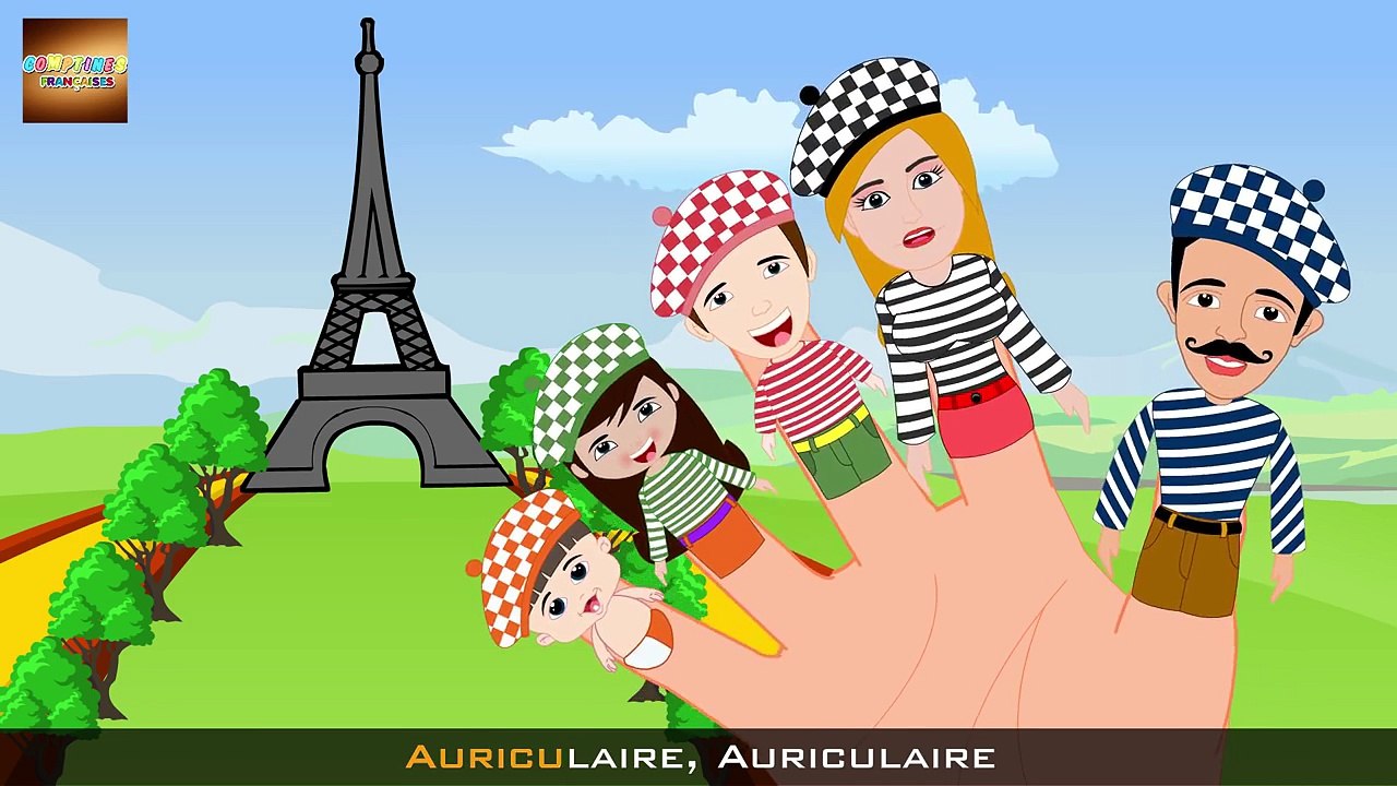French Finger Family | Famille de Doigt | Comptines Francaises