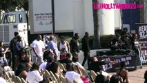 YG Arrives To Kendrick Lamars Key To The City Ceremony In Compton, California 2.13.16